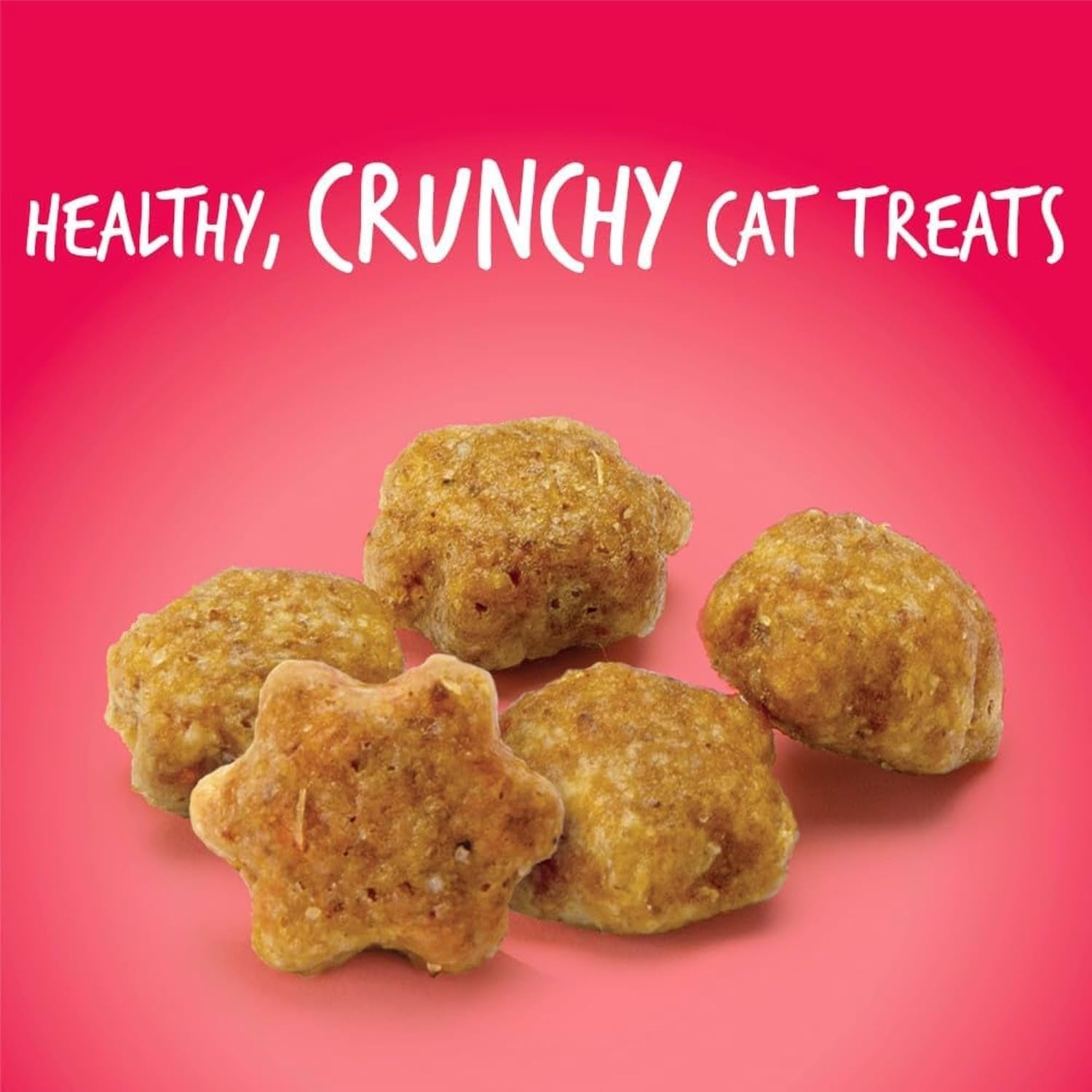 Cat Treats – Crunchy Treats for Cats – Healthy Low Calorie Treats Packed with Protein – Free of Wheat, Corn and Soy – Made with Real Salmon with Cranberry – 2.5 Ounces